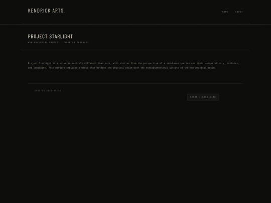 Starlight screenshot