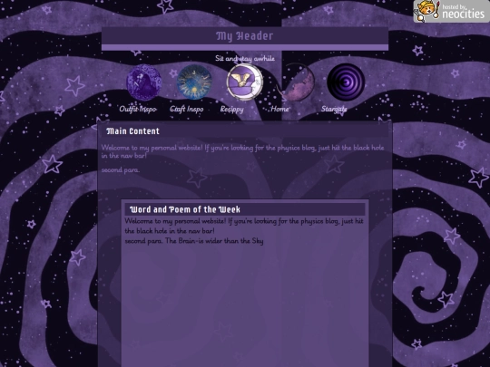 about-me screenshot