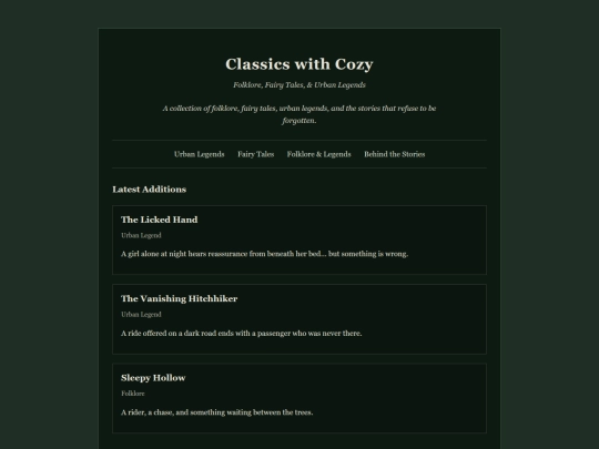 index screenshot