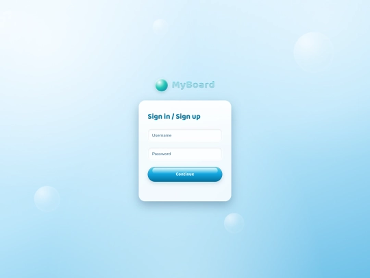 profile-setup screenshot