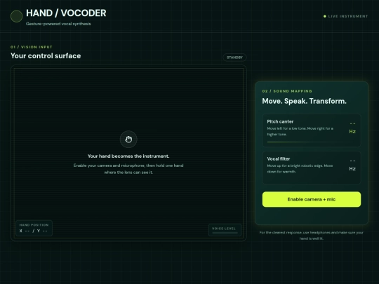 vocoder screenshot