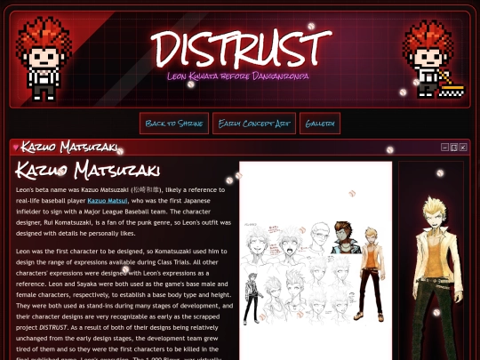 distrust screenshot