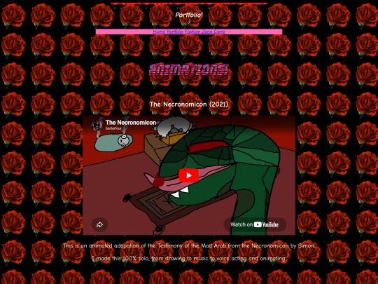 portfolio screenshot
