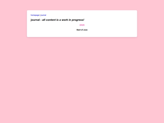 journal screenshot