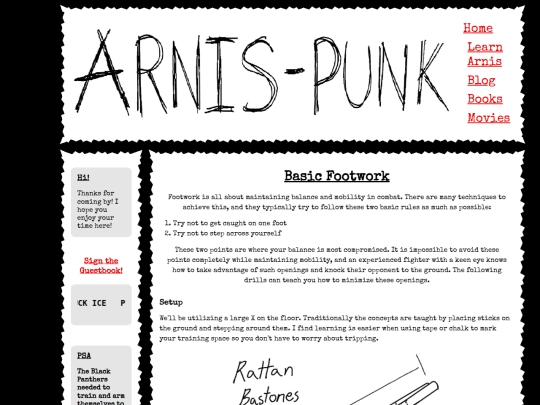 learnarnisposts/basicfootwork screenshot