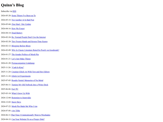 posts screenshot