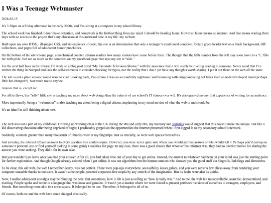 posts/web-master screenshot