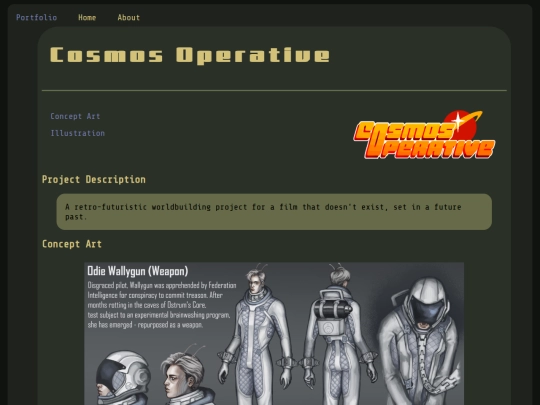 Portfolio/GamesPage/CosmosOperative screenshot