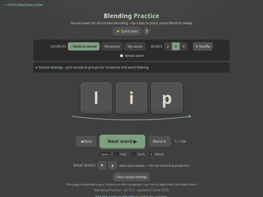 basic-reading/blending-practice screenshot