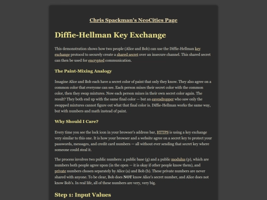 simplified-diffie-hellman/simplified-diffie-hellman screenshot