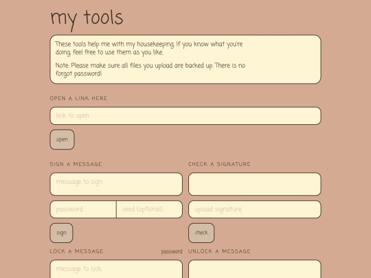 tools screenshot