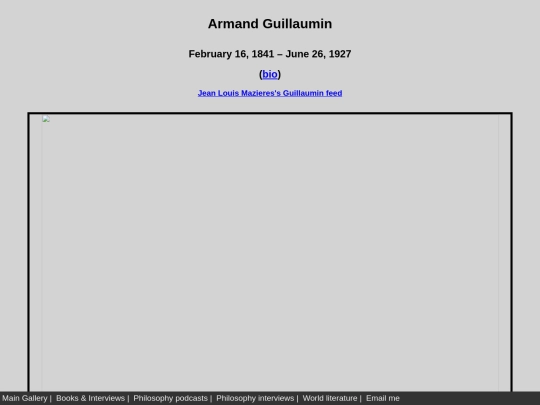 websites/Guillaumin screenshot