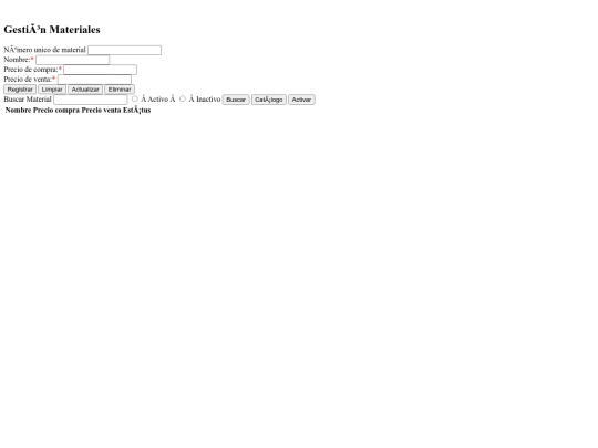 modules/moduloAccesorios/view_Materiales screenshot