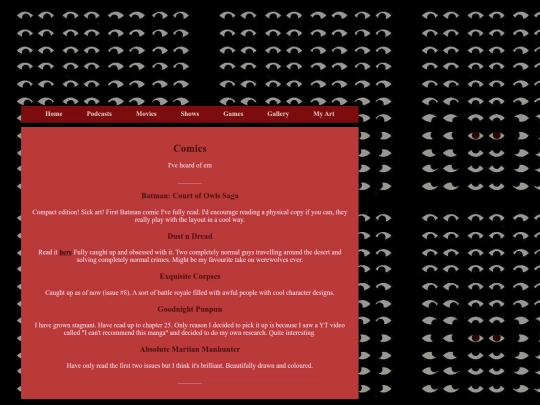 comics screenshot
