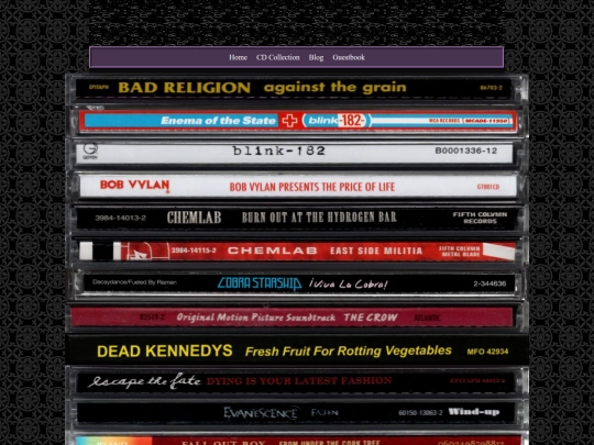 CDs screenshot