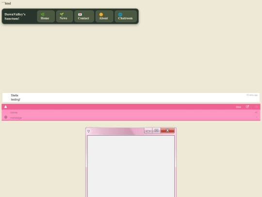 chat screenshot