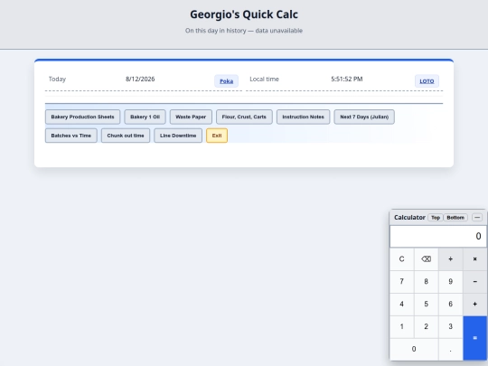Georgio_Quick_Calc screenshot