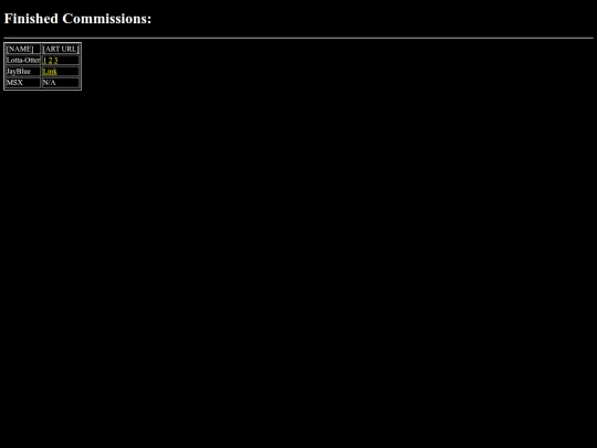 commissions/complete screenshot