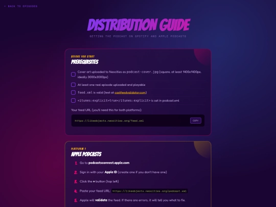 distribution screenshot