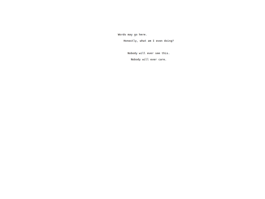words screenshot