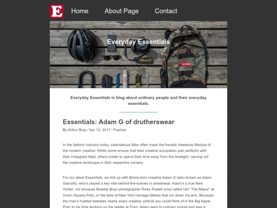 blog/adam_g screenshot
