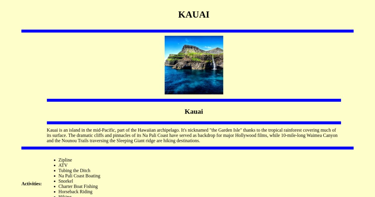 kauai