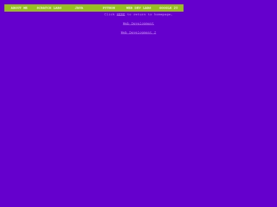webDev/webDev Labs screenshot
