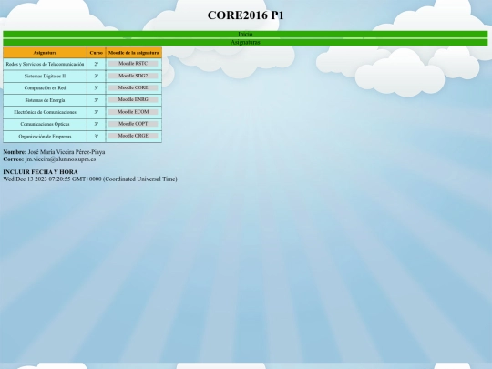 Práctica1CORE/asignaturas screenshot