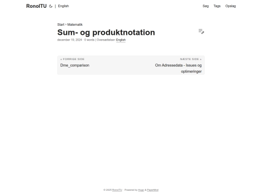 da/math/summation_and_product_notation screenshot