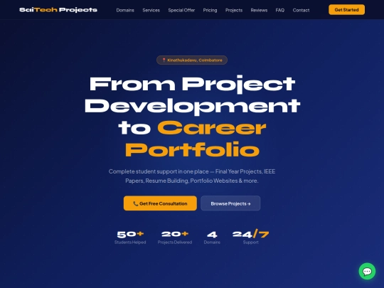 saitech_projects_website screenshot