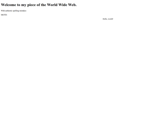 test screenshot