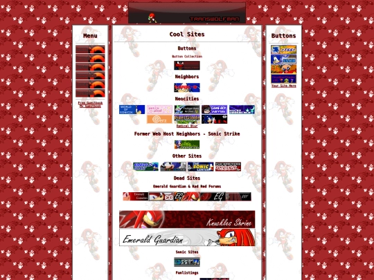 links screenshot