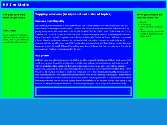 static screenshot