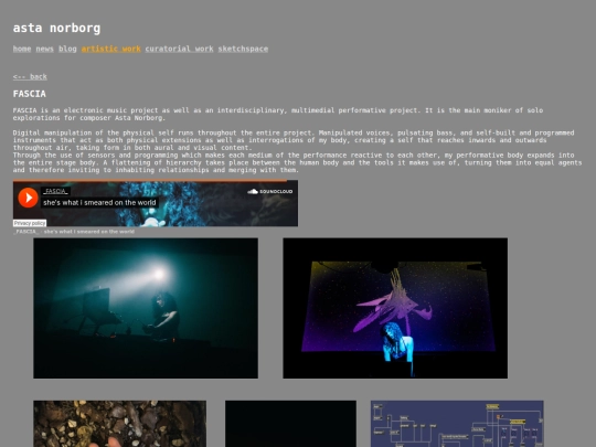 FASCIA screenshot
