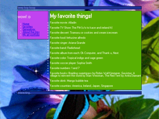 page screenshot