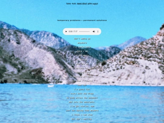 problems screenshot
