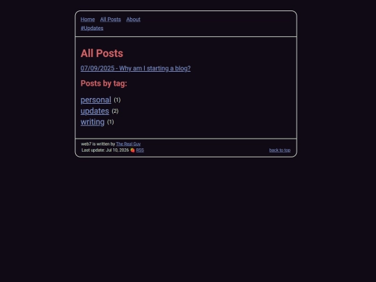 blog/info/all_posts screenshot