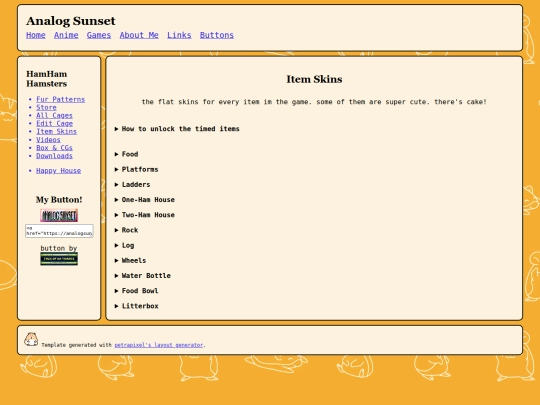 hamster/itemskins screenshot