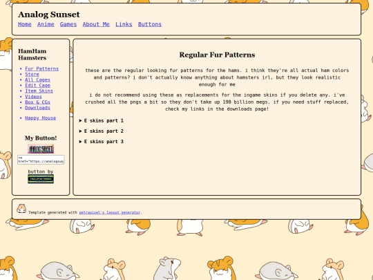 hamster/regularskins2 screenshot