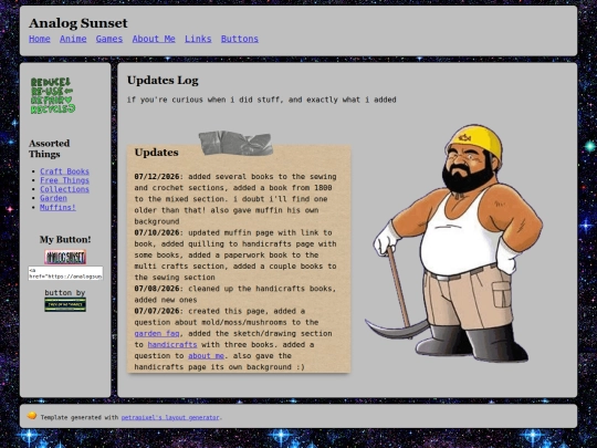 updates screenshot
