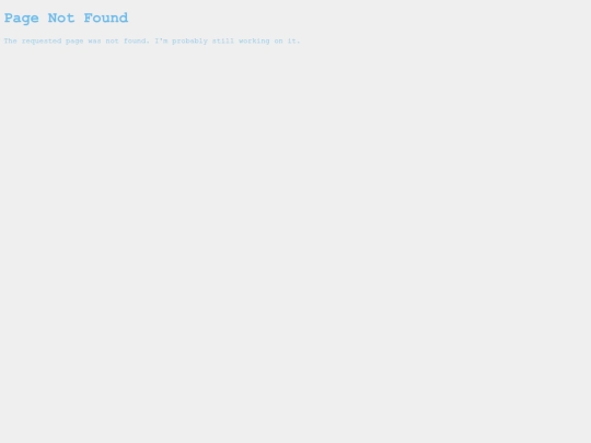 not_found screenshot