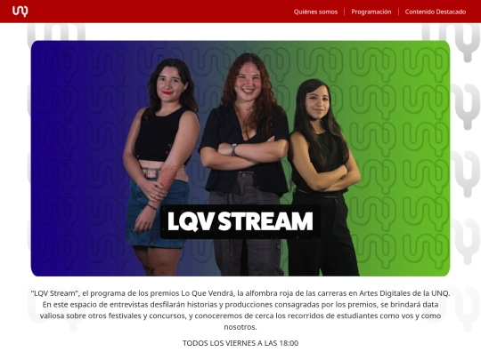 LQVstream screenshot