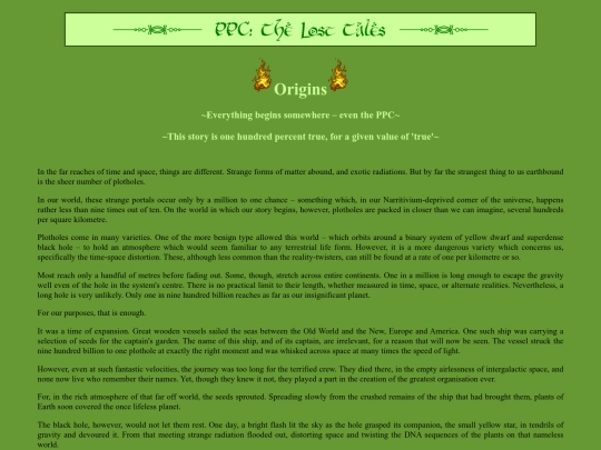 handbook/origins screenshot