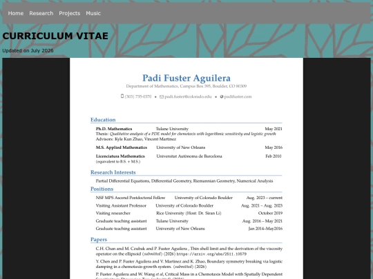 cv screenshot