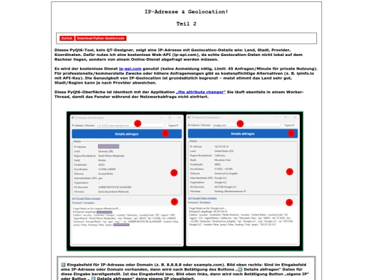 pagesB/Python_IP_Geolocation screenshot