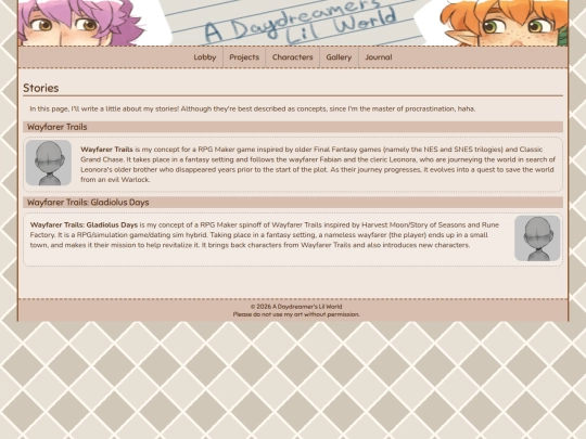 w/projects screenshot