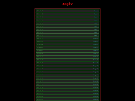 arsiv screenshot