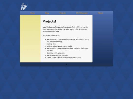 projects screenshot