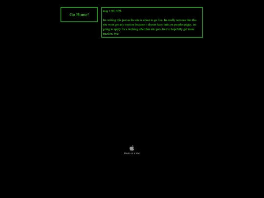 blog screenshot