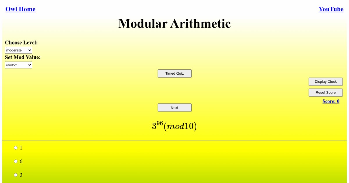 Modular Arithmetic